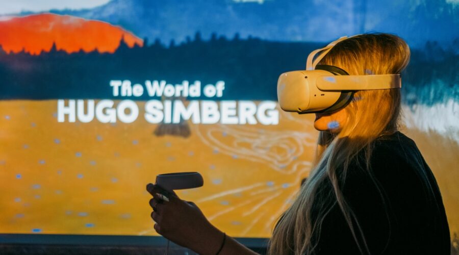 Hugo Simbergin virtuaalitodellinen taidenäyttely Pocossa 
