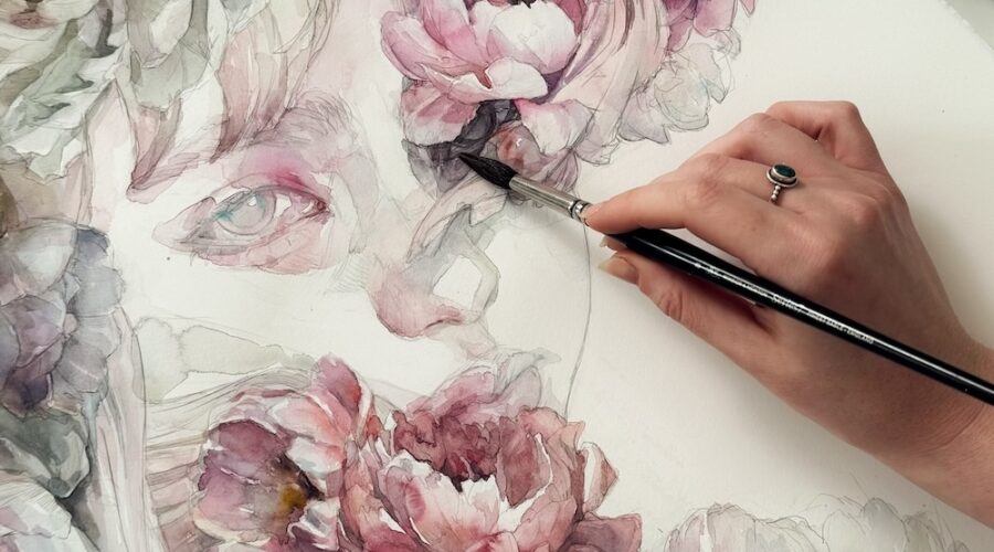 Agnes Cecile Art Exhibition Opens at Victoria Olt Gallery in Tallinn