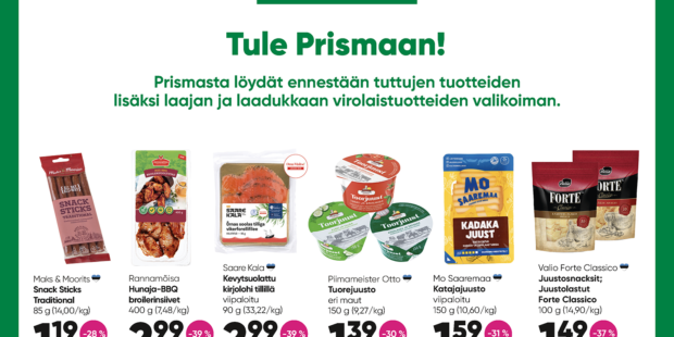 Prisman lokakuun tarjoukset