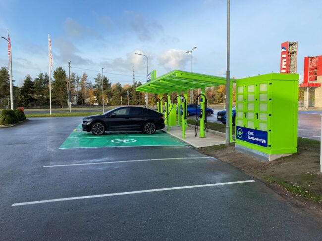 Neste Expands EV Charging Network with New Pääsküla Station