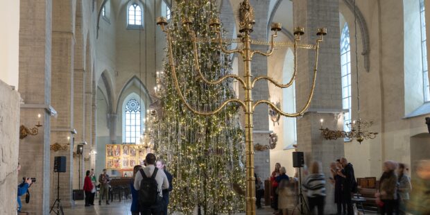 Yksisarviset, upea joulukuusi ja henkeäsalpaava näkymä Tallinnaan