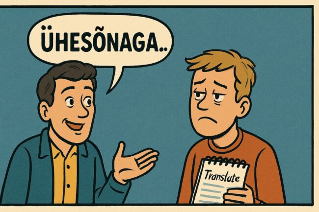What Estonians Say Can Sometimes Mean the Opposite