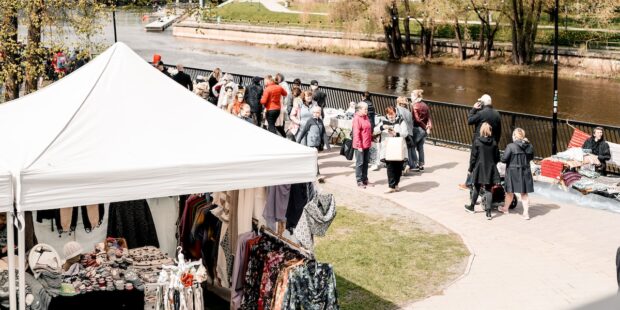 Perinteiset kevätmarkkinat täyttävät Tarton kadut