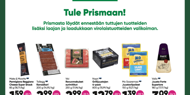 Prisman kesäkuun tarjoukset