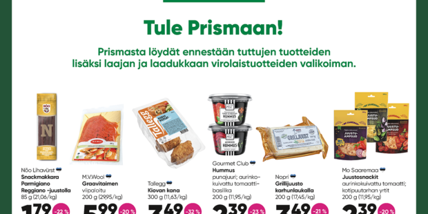 Prisman toukokuun tarjoukset