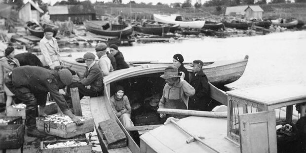 Näyttely Viron ruotsalaisväestöstä Viron kansallismuseossa