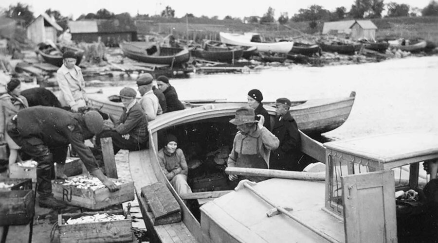 Näyttely Viron ruotsalaisväestöstä Viron kansallismuseossa