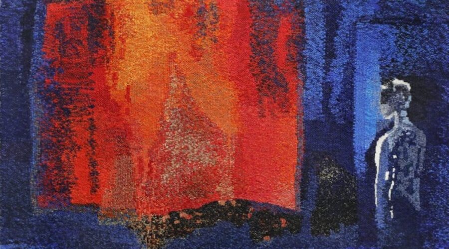 Virolaista tekstiilitaidetta Pärnun nykytaiteen museossa