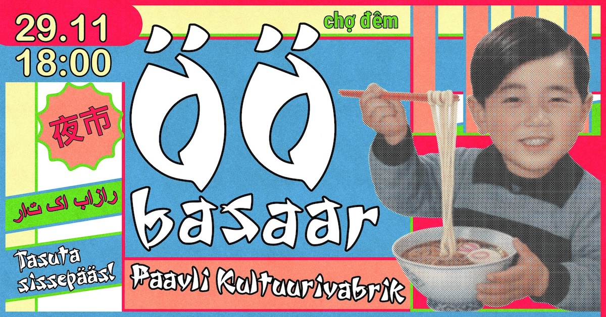 Multicultural Night Bazaar at the Paavli Cultural Factory