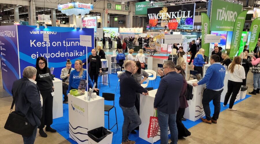 Viro näkyy Matkamessuilla