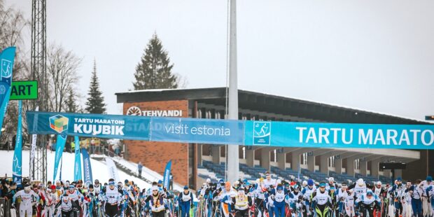 Tarton hiihtomaraton on hyvin aikataulussaan