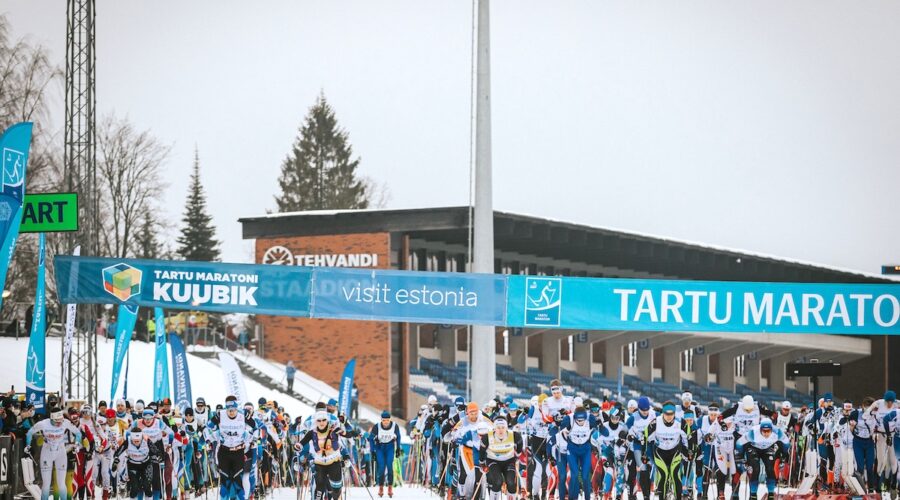 Tarton hiihtomaraton on hyvin aikataulussaan