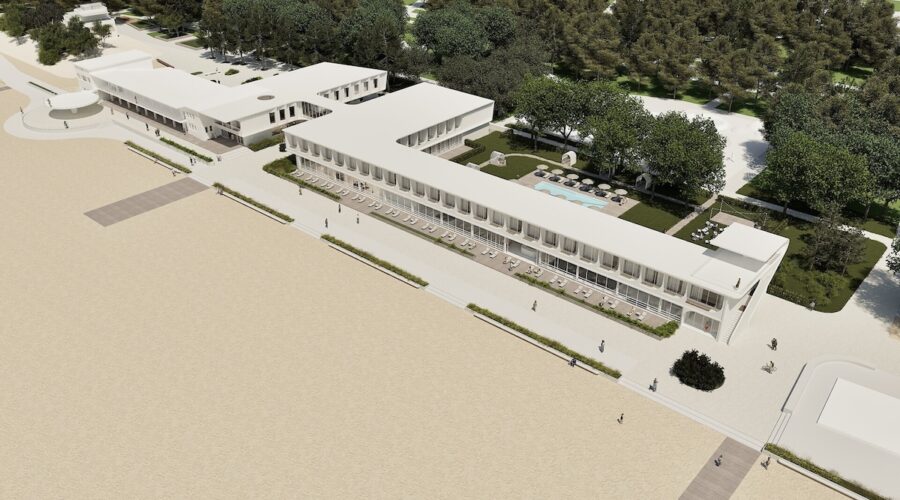 Pärnun rantaan kohoaa kaksi uutta kylpylähotellia