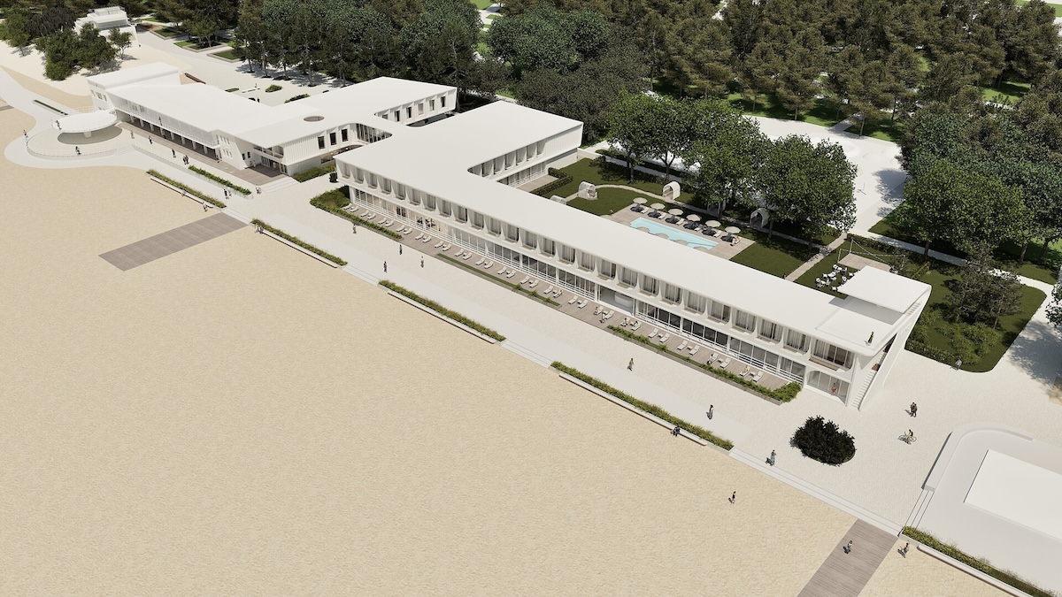 Pärnun rantaan kohoaa kaksi uutta kylpylähotellia