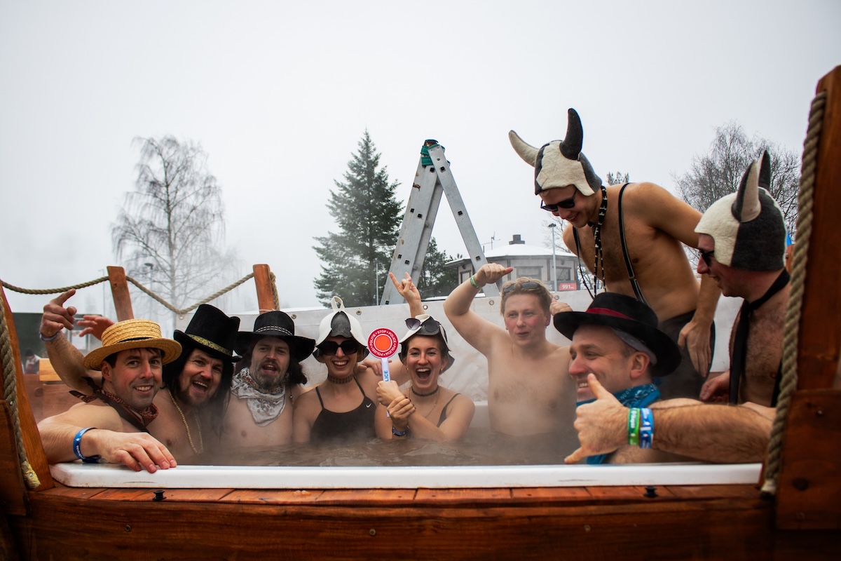 Yksi, kaksi, kolme – Euroopan saunamaraton!