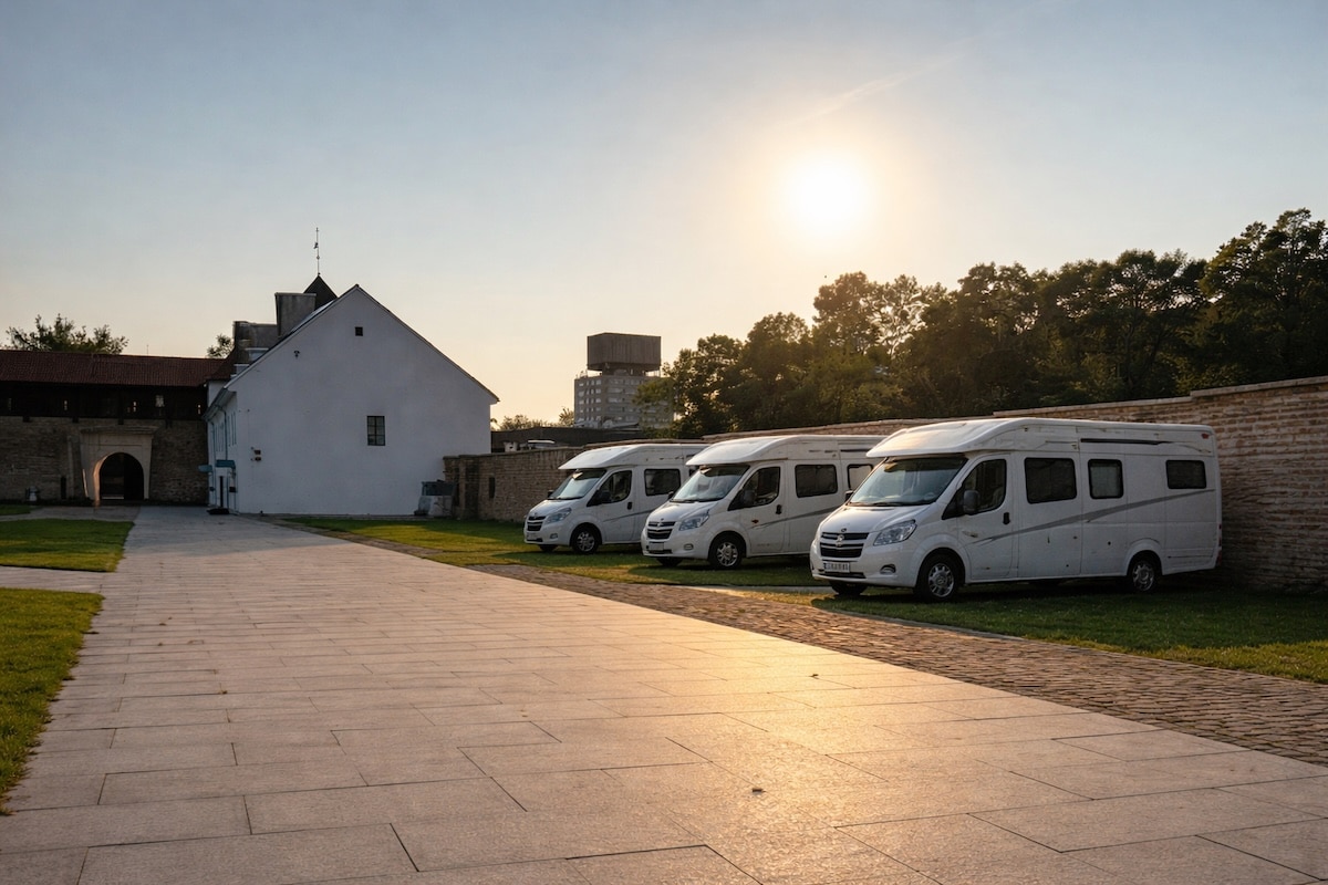 The Safest Caravan Park in Narva