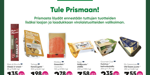 Prisman toukokuun tarjoukset