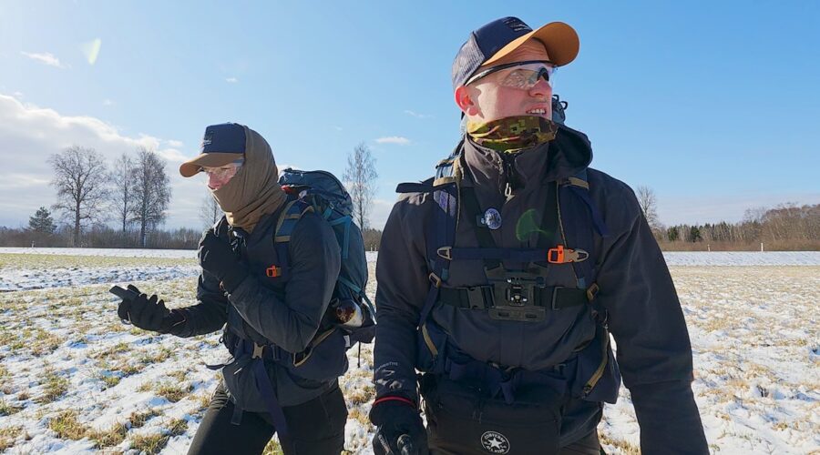 Jalkapatikalla Viron halki