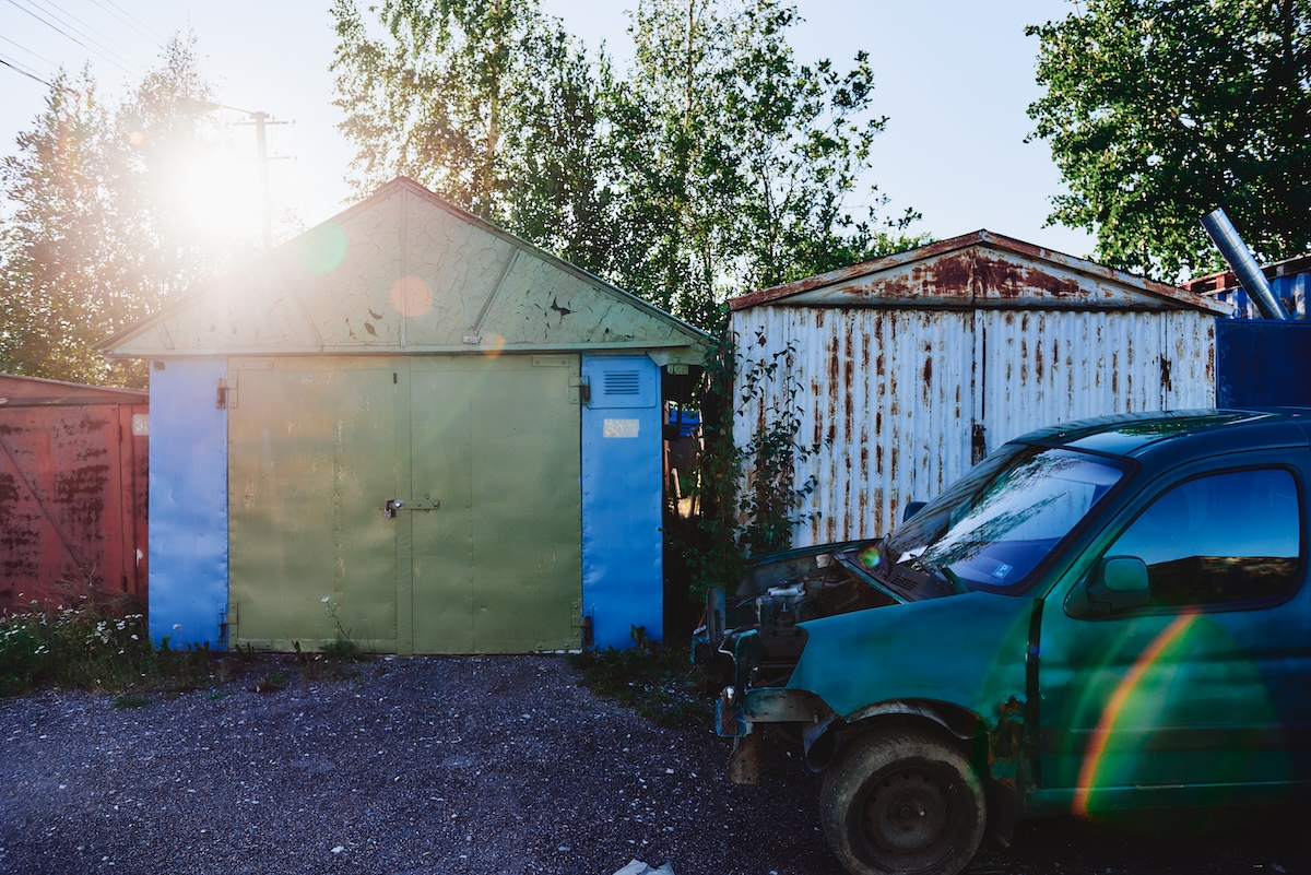 Autotalli – luovuuden pesä