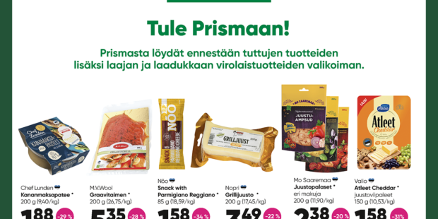 Prisman heinäkuun tarjoukset