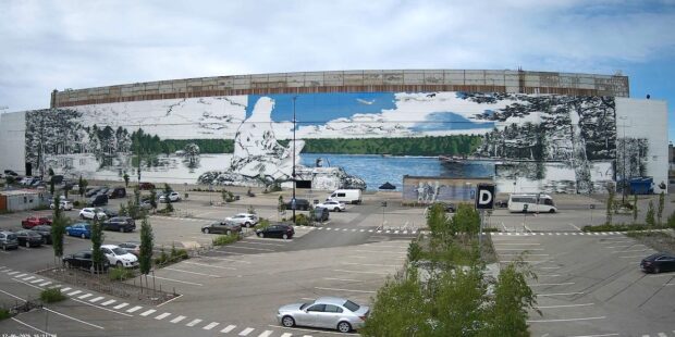 Ülemiste’s New Giant Mural Is Almost Complete