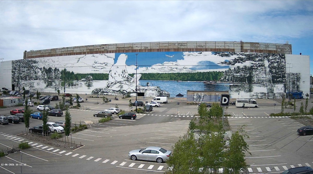 Ülemiste’s New Giant Mural Is Almost Complete