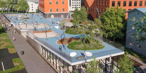 Narvan vanhakaupunki uudistuu: historiallinen Helsinginkatu palaa kaupunkikuvaan