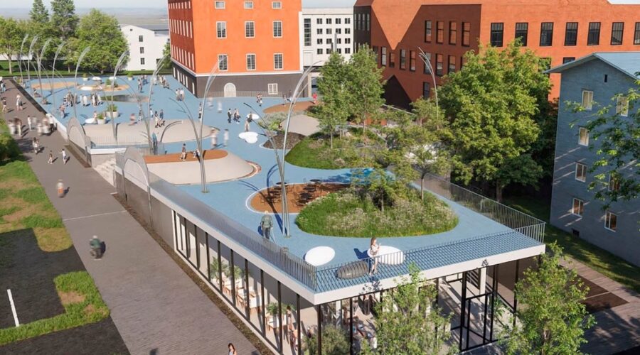 Narvan vanhakaupunki uudistuu: historiallinen Helsinginkatu palaa kaupunkikuvaan