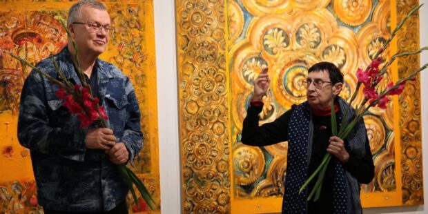 Works by Two Abstract Artists in Pärnu