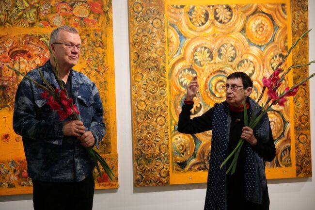 Works by Two Abstract Artists in Pärnu